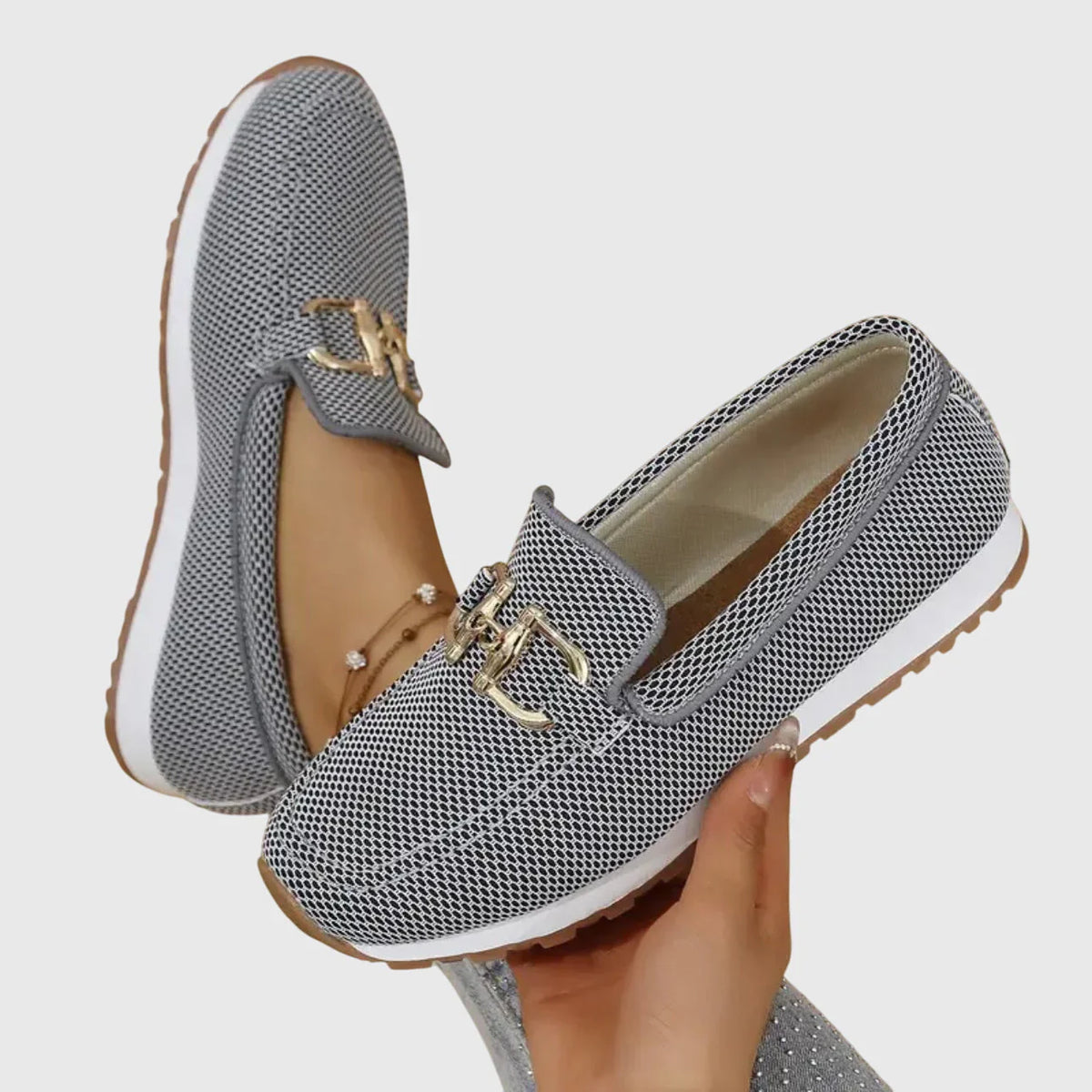 Elena™ | Zapatillas deportivas tipo mocasín
