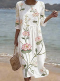 Bella™  | Vestido informal de mujer con estampado floral