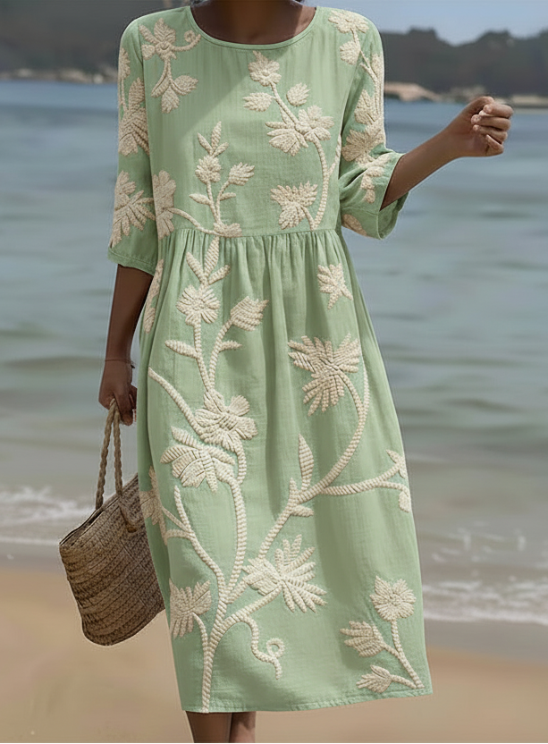 Valencia™ | Vestido informal de mujer con estampado floral