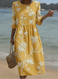 Estrella™ | Vestido informal de mujer con estampado floral