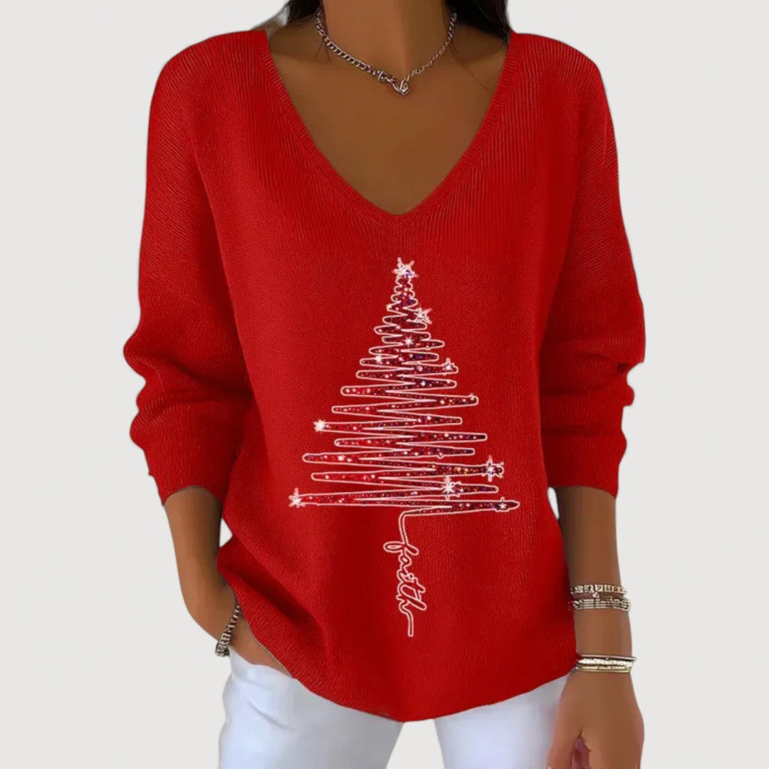 Patricia™ | Top Festivo con Detalles Elegantes