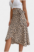 Marina™ | Falda Envolvente Boho con Estampado Asimétrico