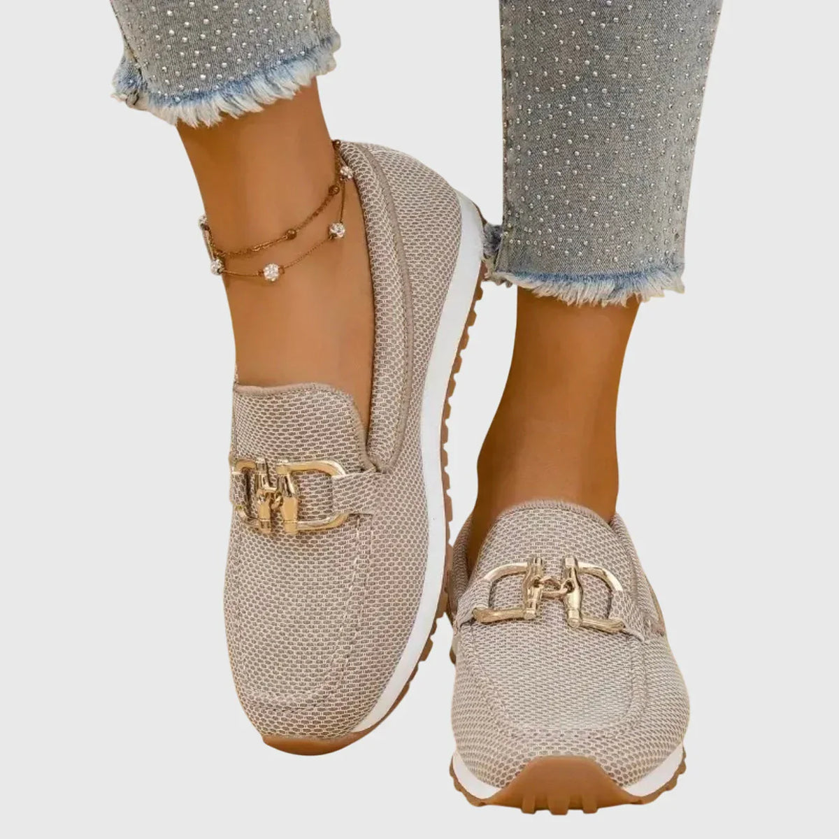 Elena™ | Zapatillas deportivas tipo mocasín