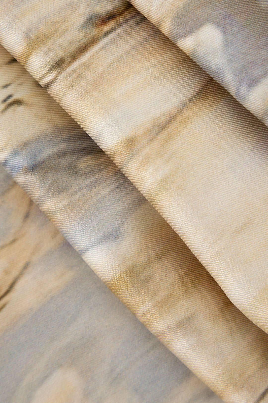 Verónica™ | Pantalones Rectos de Cintura Alta con Estampado de Mármol