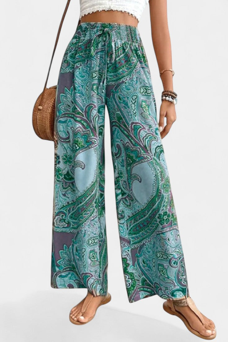 Elisa™ | Pantalones de Verano de Pierna Ancha