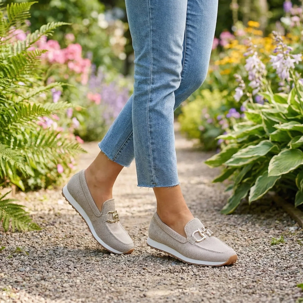 Elena™ | Zapatillas deportivas tipo mocasín