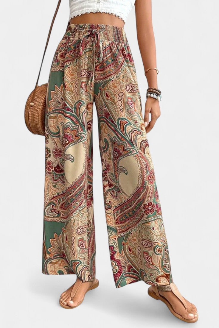 Elisa™ | Pantalones de Verano de Pierna Ancha