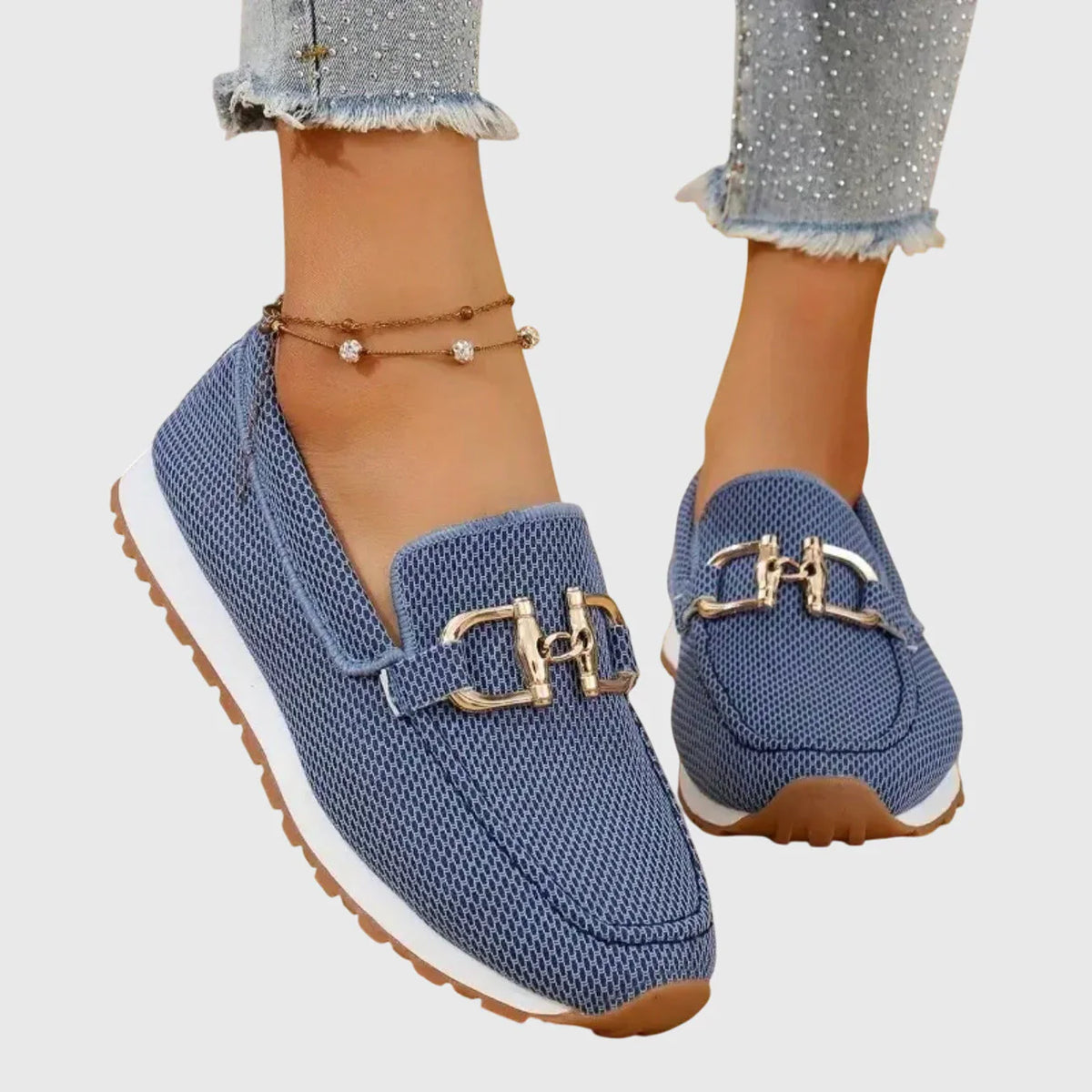 Elena™ | Zapatillas deportivas tipo mocasín