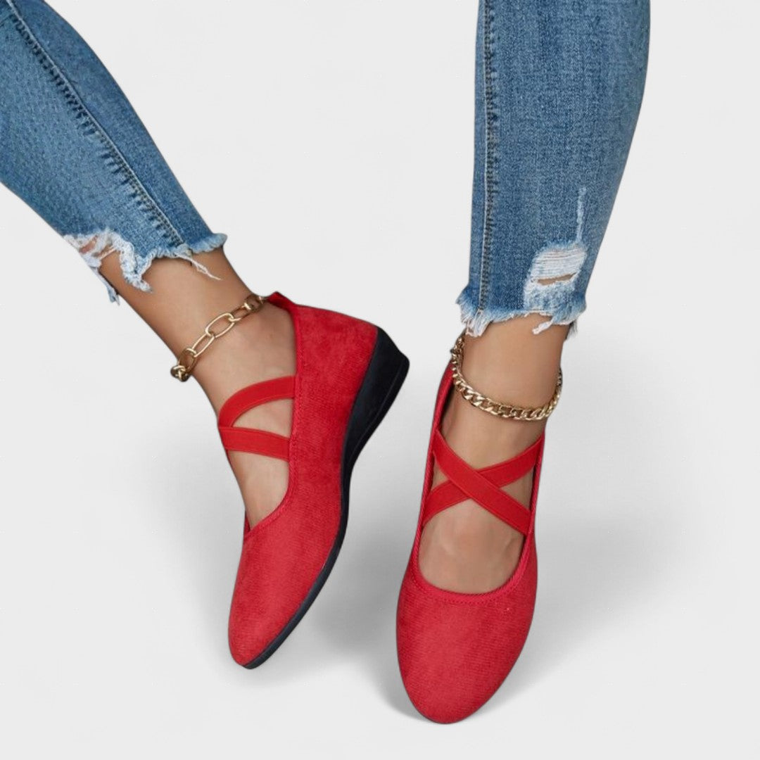 Valeria™| Zapatos cómodos de cuña y diseño moderno