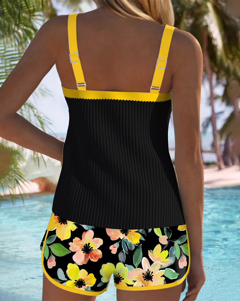 Aitana™ | Conjunto de tankini elegante de dos piezas