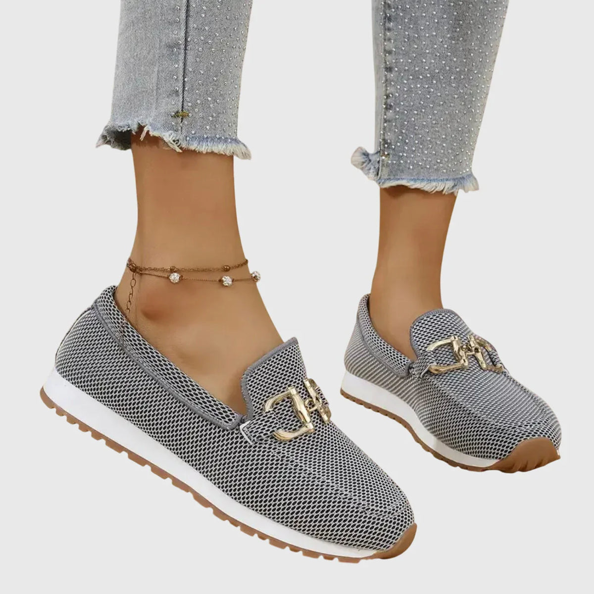 Elena™ | Zapatillas deportivas tipo mocasín