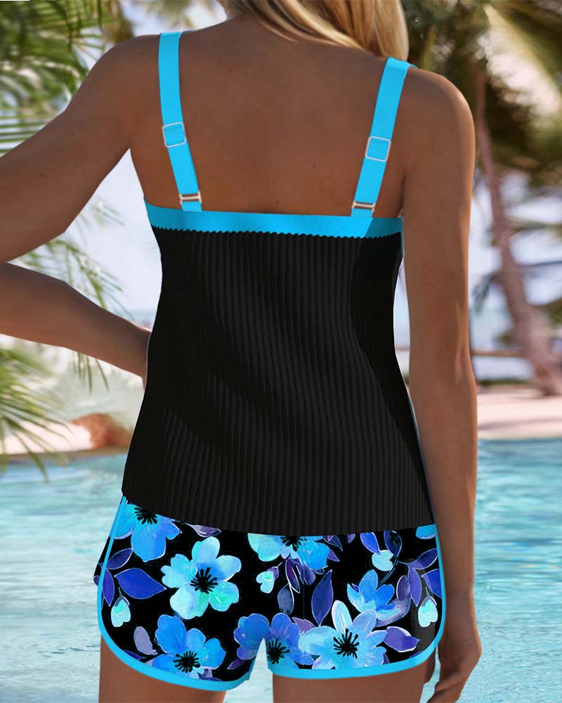 Aitana™ | Conjunto de tankini elegante de dos piezas