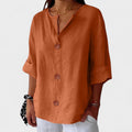 Carmen™ | Blusa Casual de Lino