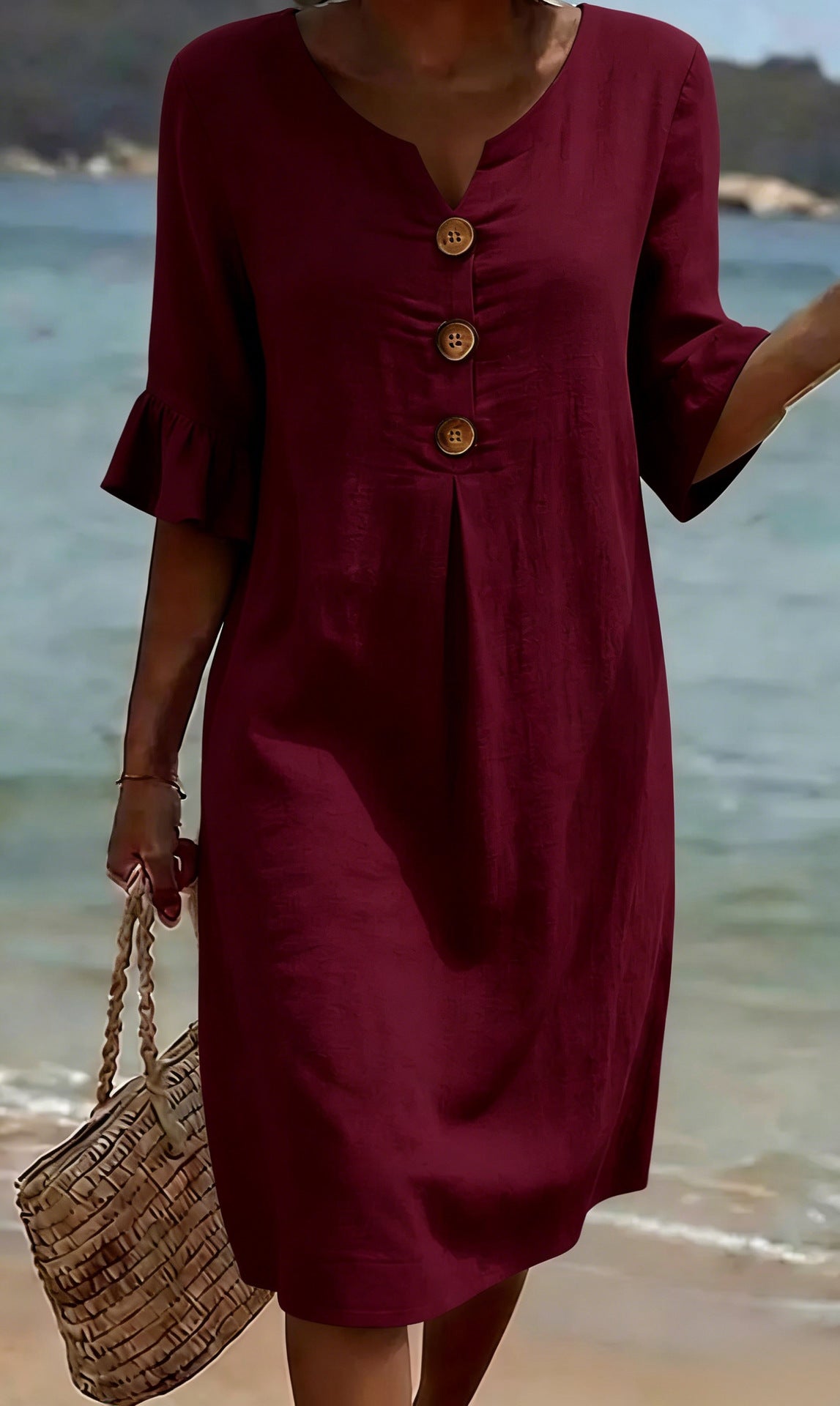 Elena™ | Vestido informal de mujer.