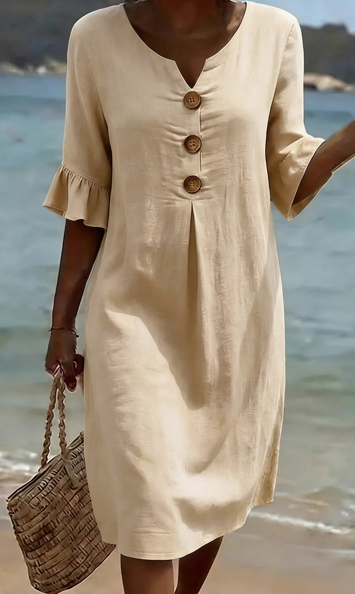 Camelia™ | Vestido informal de mujer.