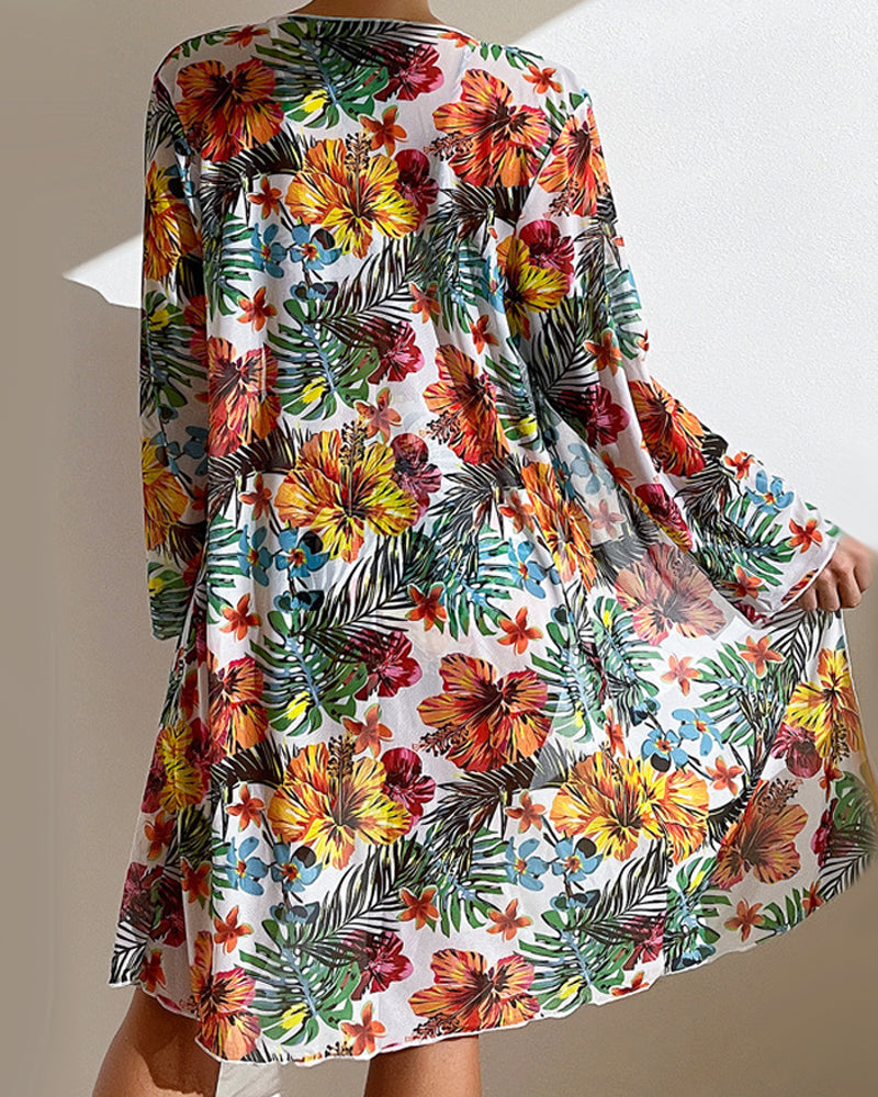 Marisol™ | Bikini con falda floral