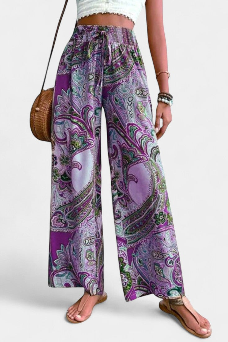 Elisa™ | Pantalones de Verano de Pierna Ancha