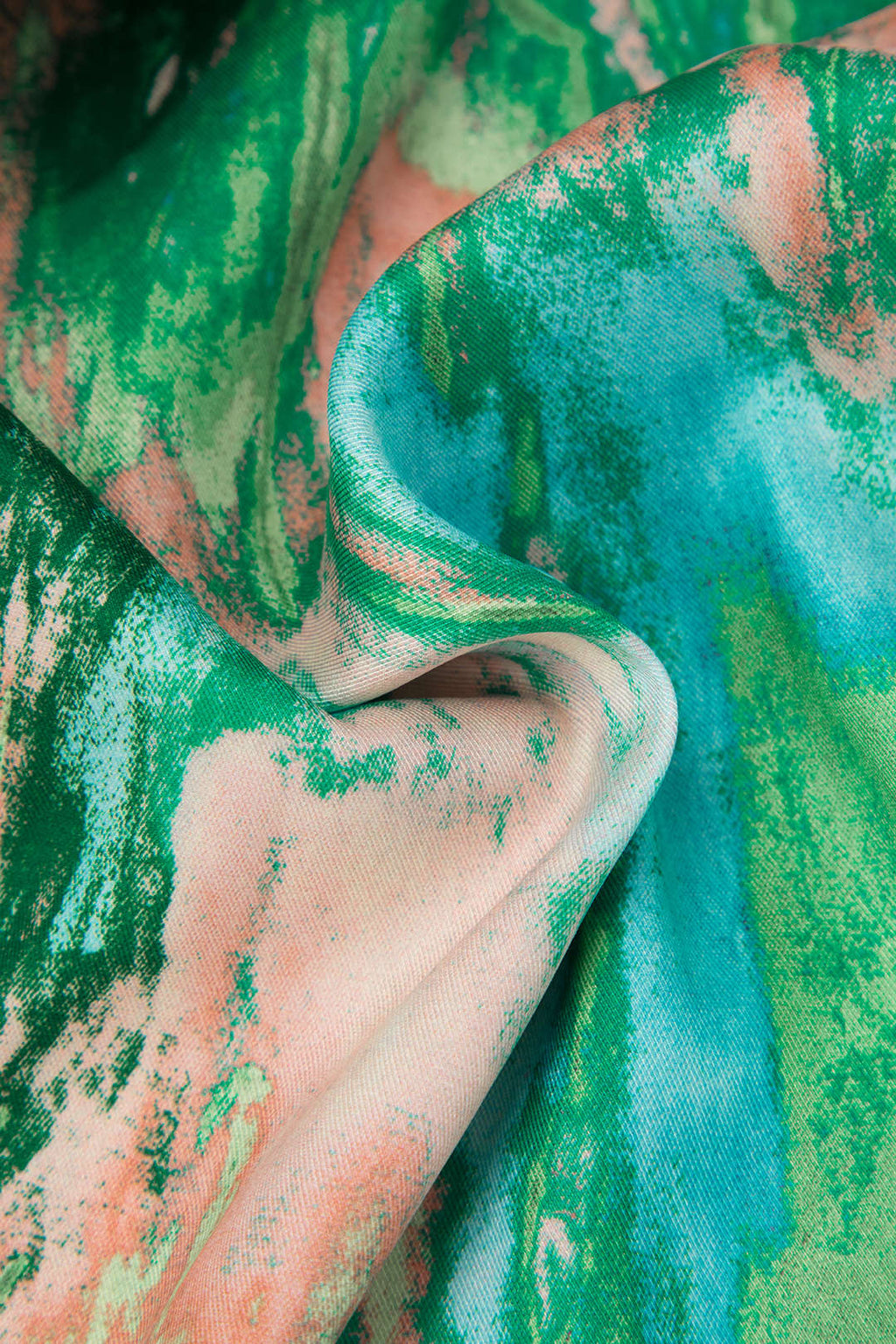 Verónica™ | Pantalones Rectos de Cintura Alta con Estampado de Mármol