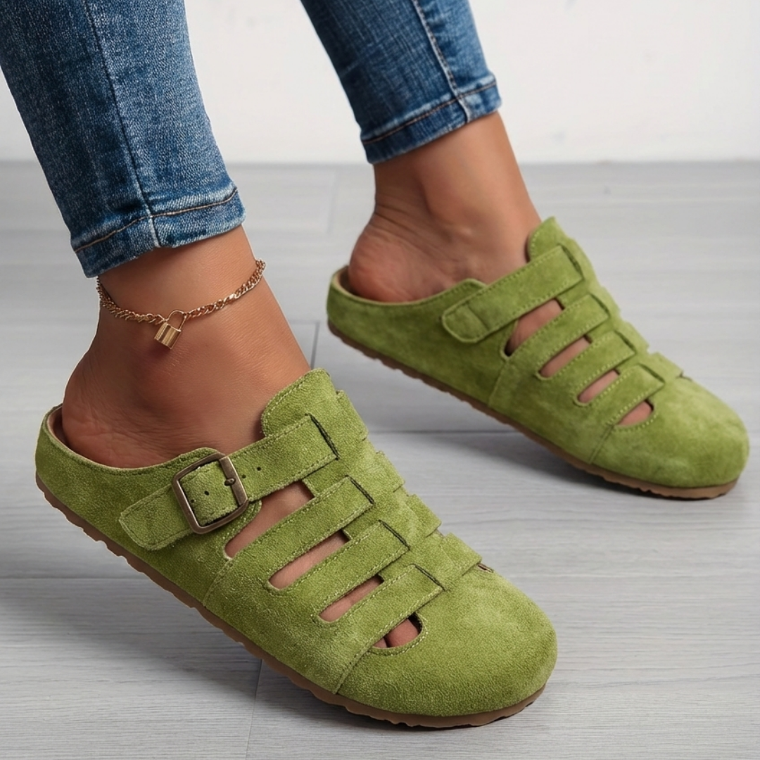 Nathalie™ | Sandalias mules de confort