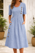 Camila™ | Vestido con botones