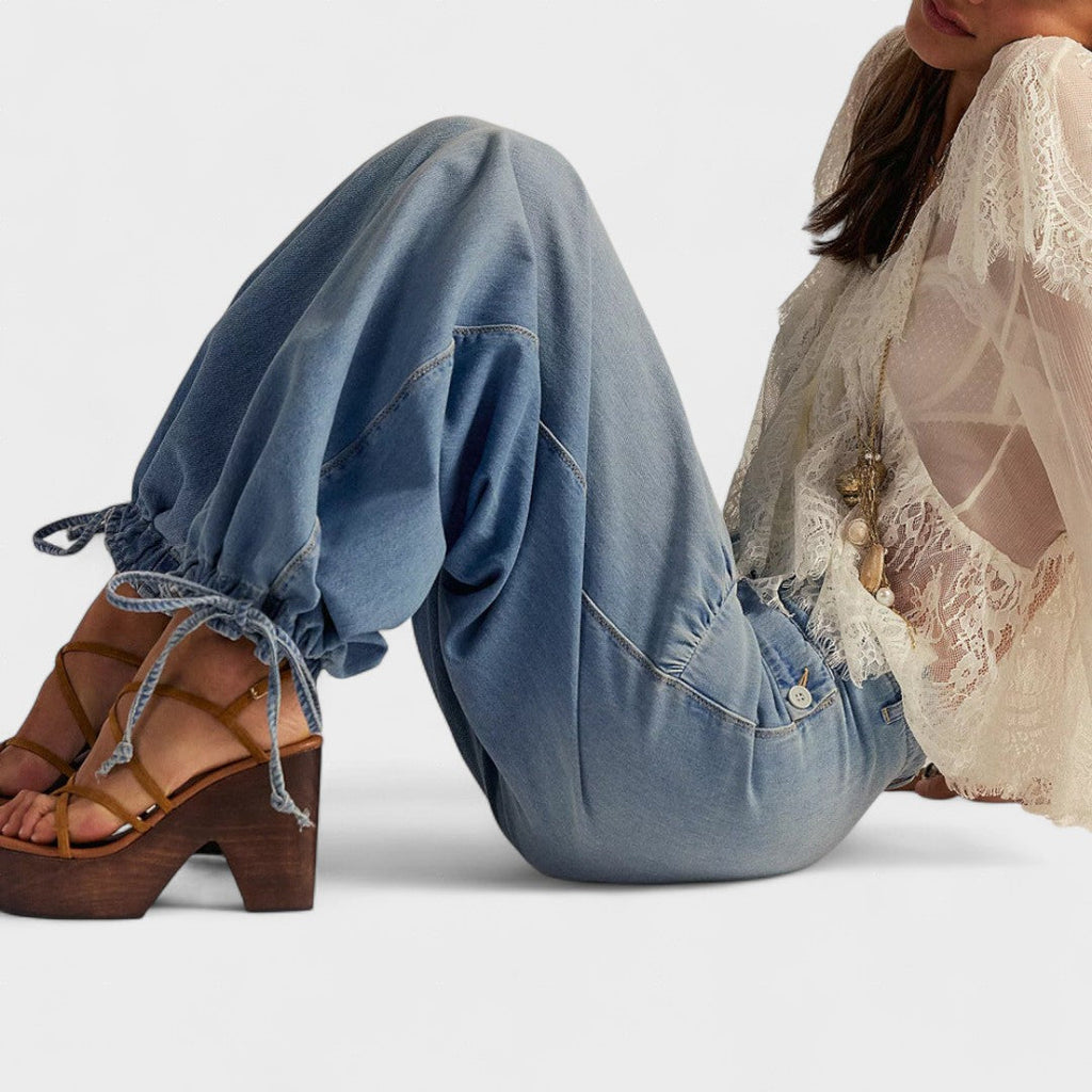 Claudia™ | Vaqueros Elegantes de Corte Fluido