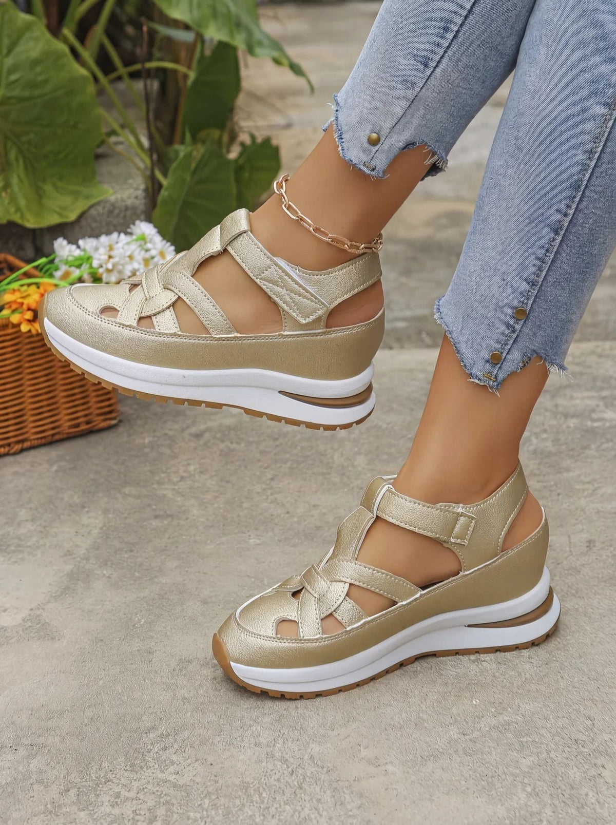 Selina™ | Sandalias de cuña cómodas
