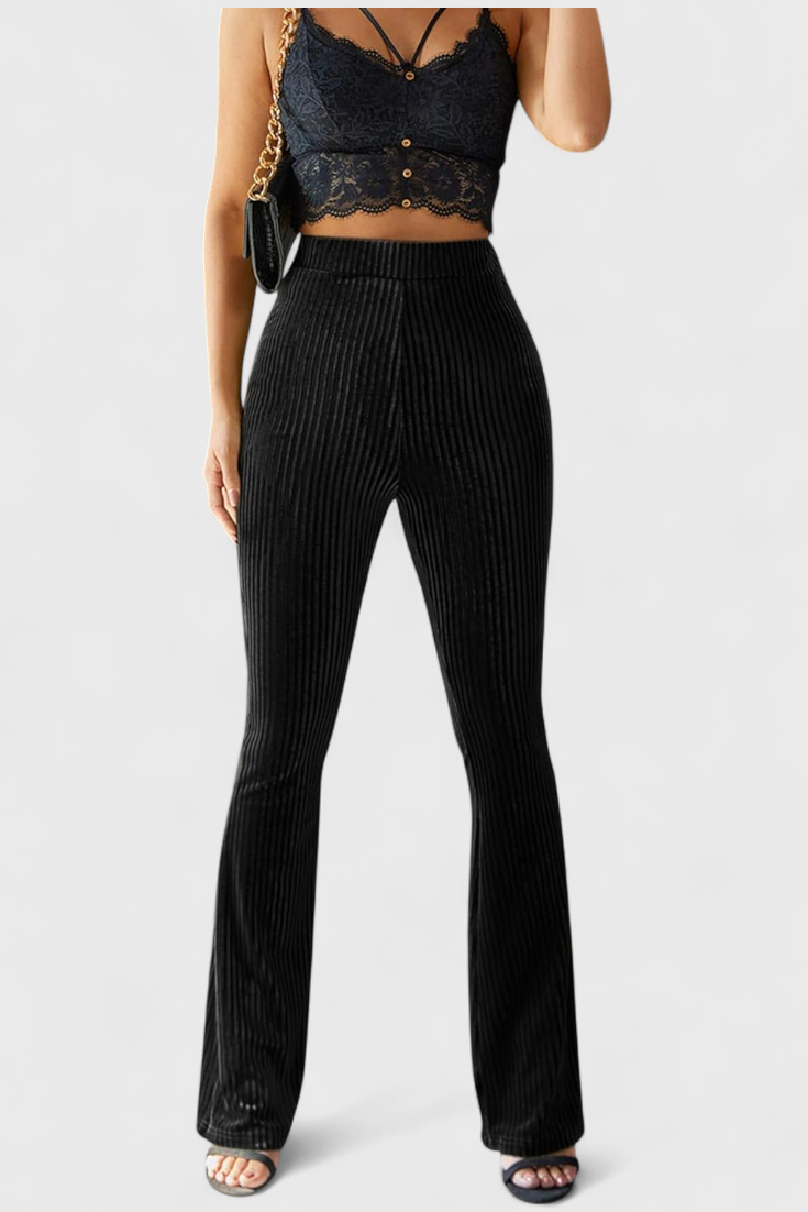 Sofía™ | Pantalones Acampanados de Pana
