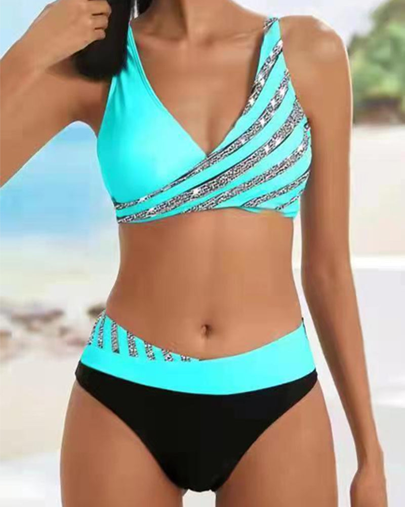 Candela™ | Bikini estampado en tonos cálidos