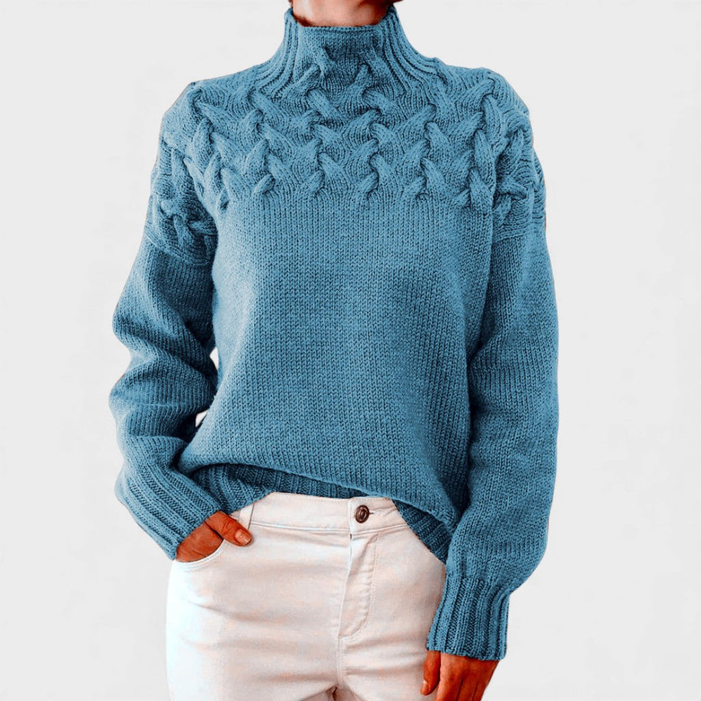 Ariana™ | Suéter de punto cálido con cuello alto