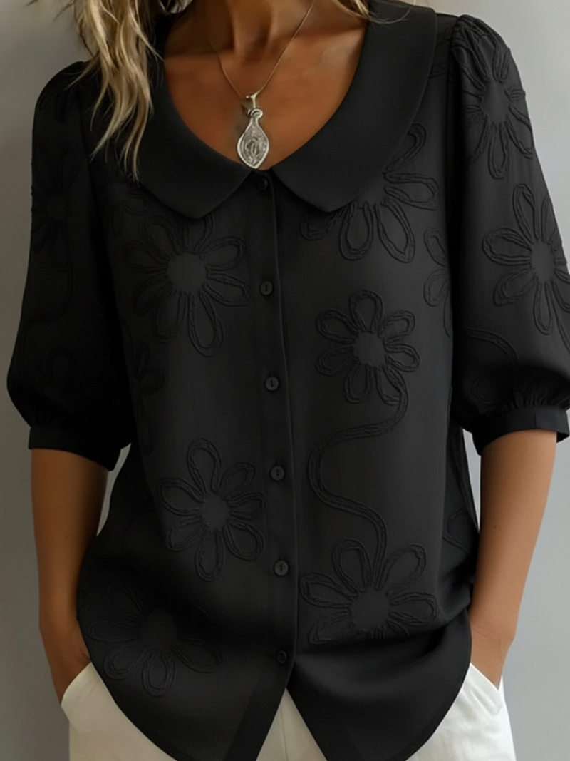 Valeria™ | Blusa con Bordado Floral