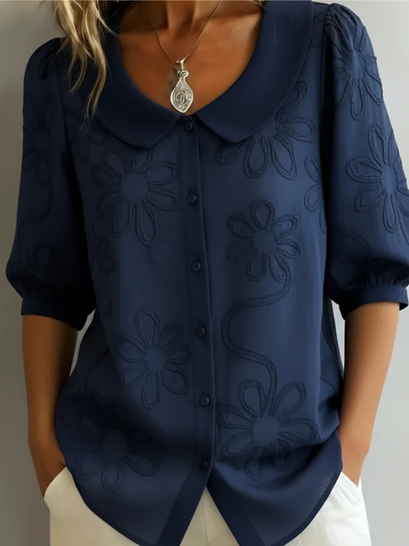 Valeria™ | Blusa con Bordado Floral