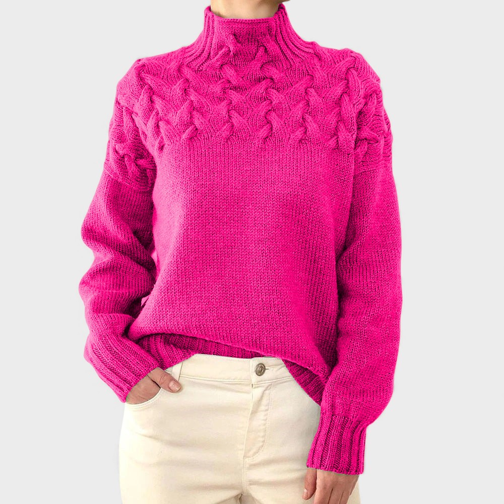 Ariana™ | Suéter de punto cálido con cuello alto