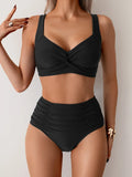 Nerea™ | Bikini de verano de cintura alta