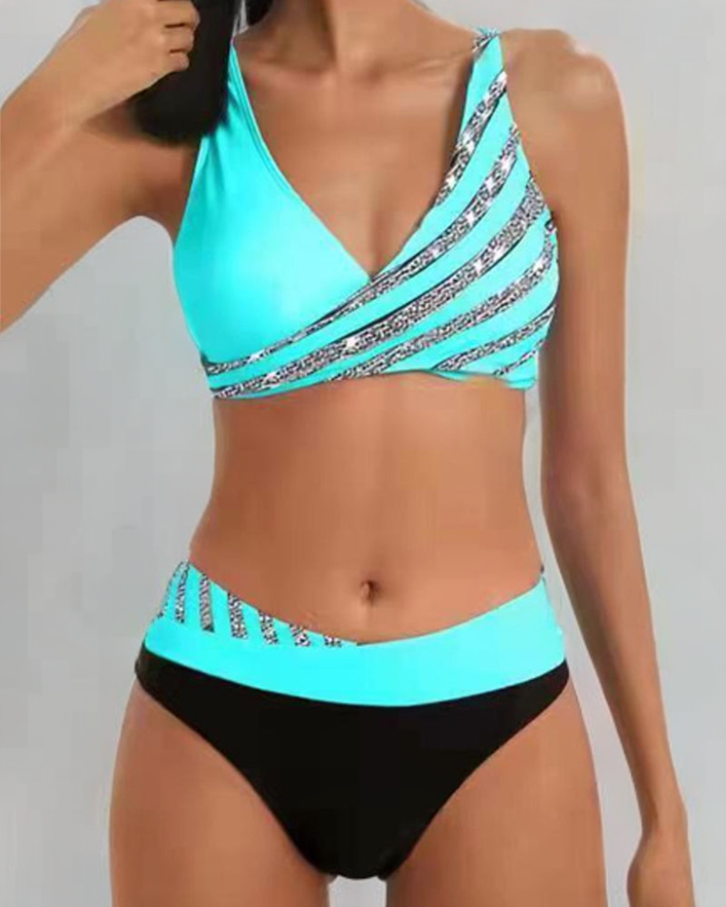 Candela™ | Bikini estampado en tonos cálidos