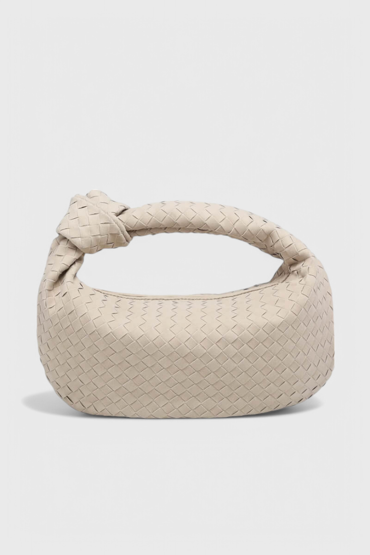 Carolina™ | Bolso Mediano Woven con Detalle de Nudo