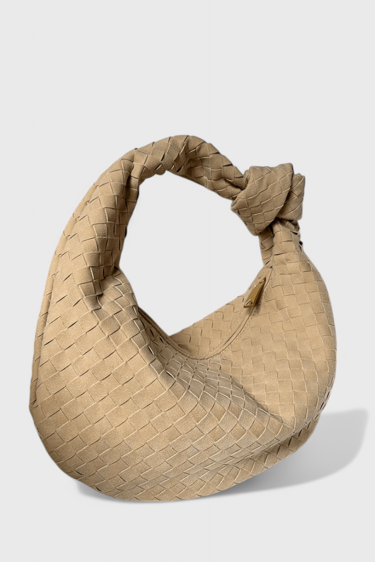 Carolina™ | Bolso Mediano Woven con Detalle de Nudo