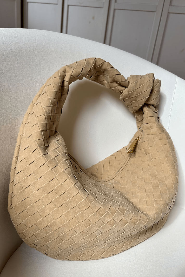 Carolina™ | Bolso Mediano Woven con Detalle de Nudo