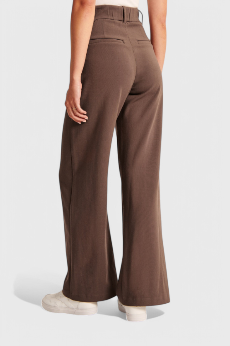 Gabriela™ | Pantalones Tailored de Pierna Ancha