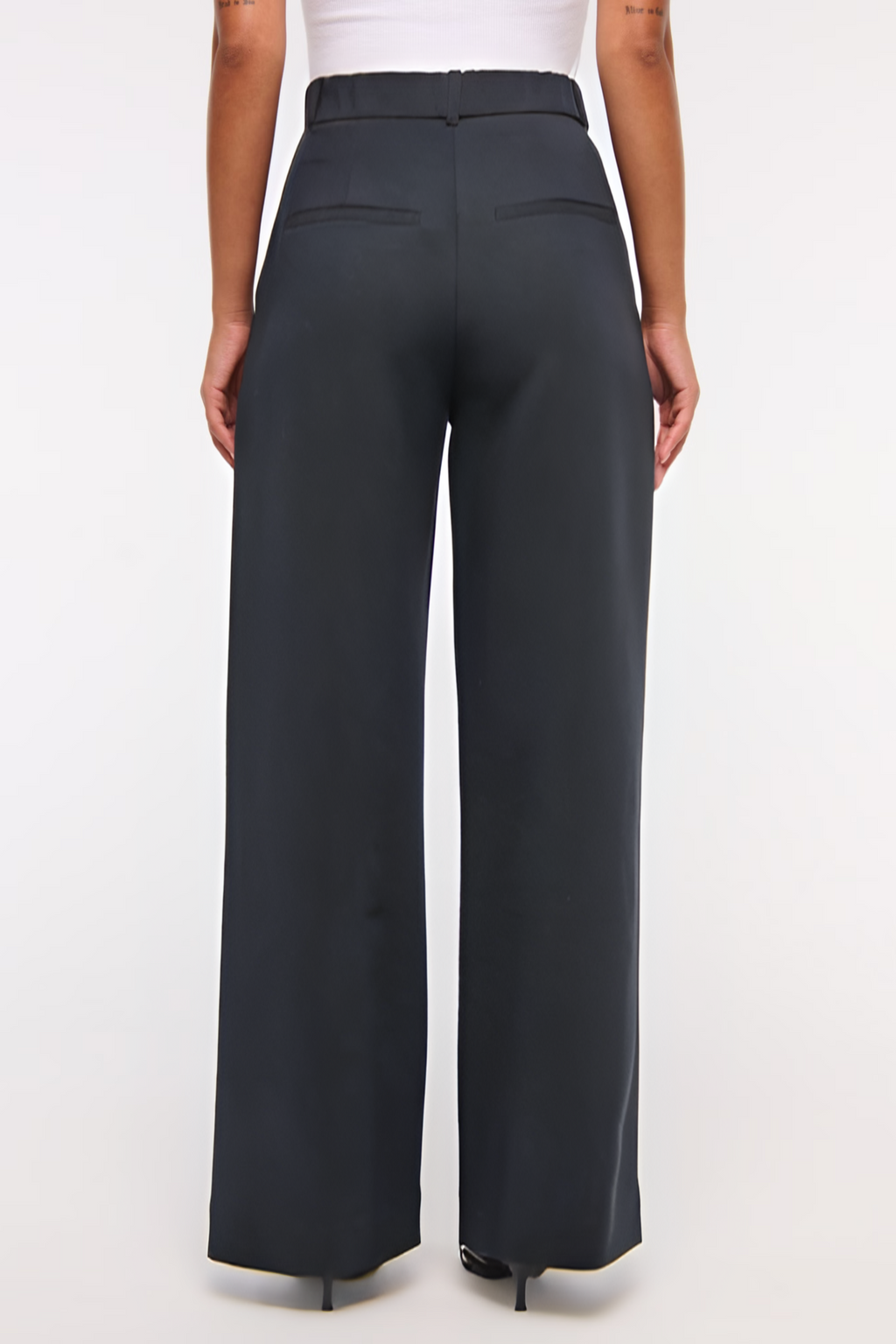 Gabriela™ | Pantalones Tailored de Pierna Ancha