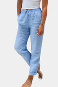 Adela™ | Pantalones de Lino Mezclado con Ajuste Relajado