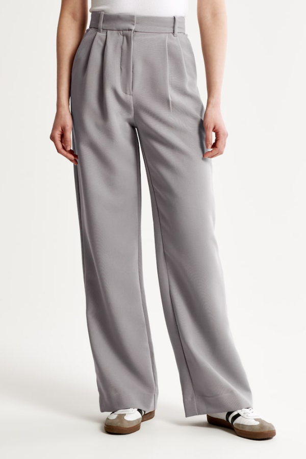 Gabriela™ | Pantalones Tailored de Pierna Ancha