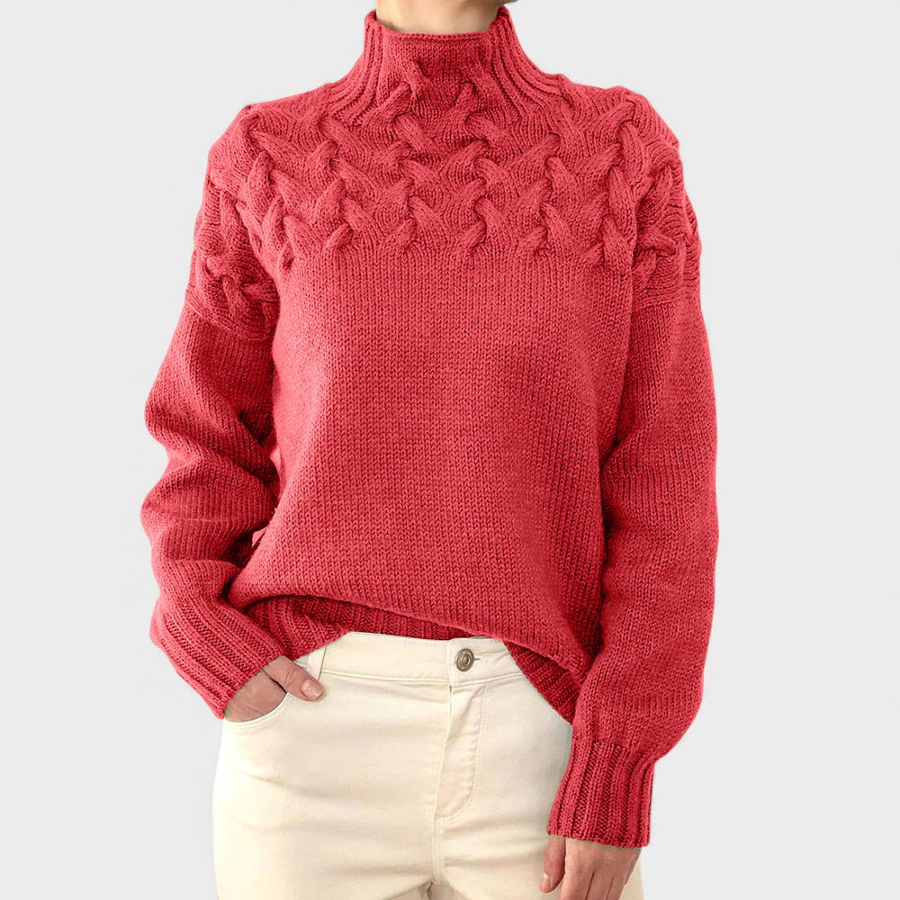 Ariana™ | Suéter de punto cálido con cuello alto
