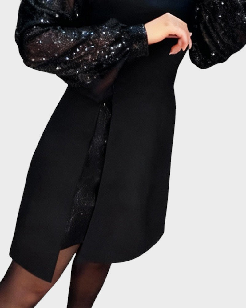 Camila™ | Vestido Elegante con Mangas Abullonadas