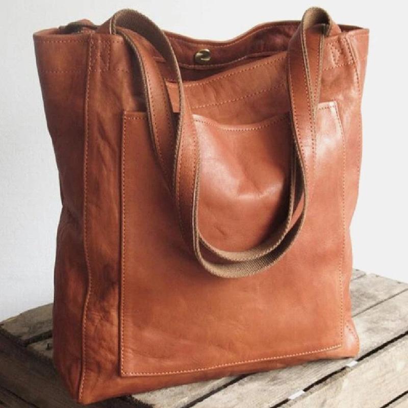 Claudia™ | Bolso tote de piel