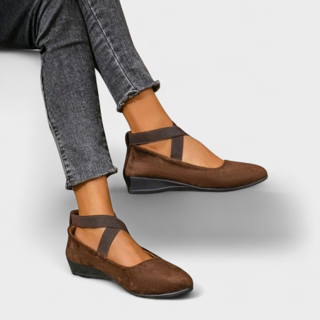 Valeria™| Zapatos cómodos de cuña y diseño moderno