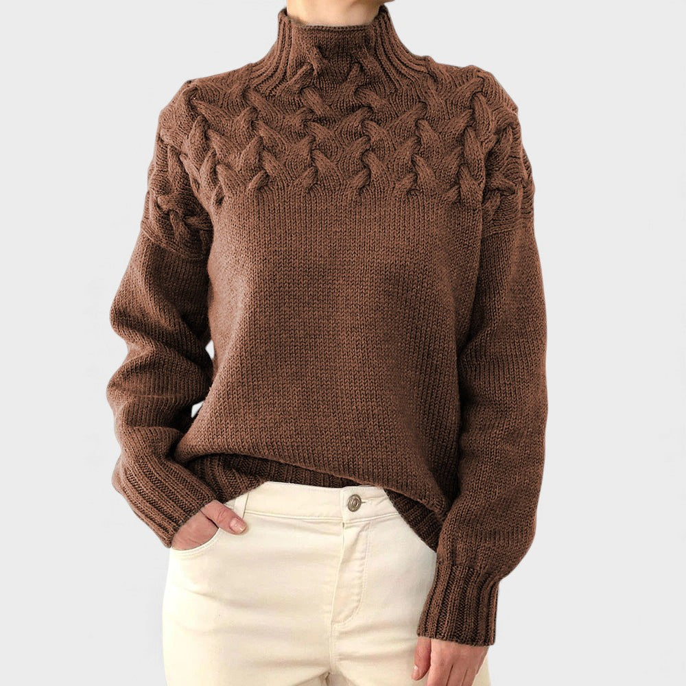 Ariana™ | Suéter de punto cálido con cuello alto