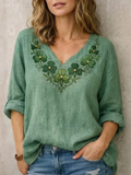 Mila™ | Blusa con escote en V