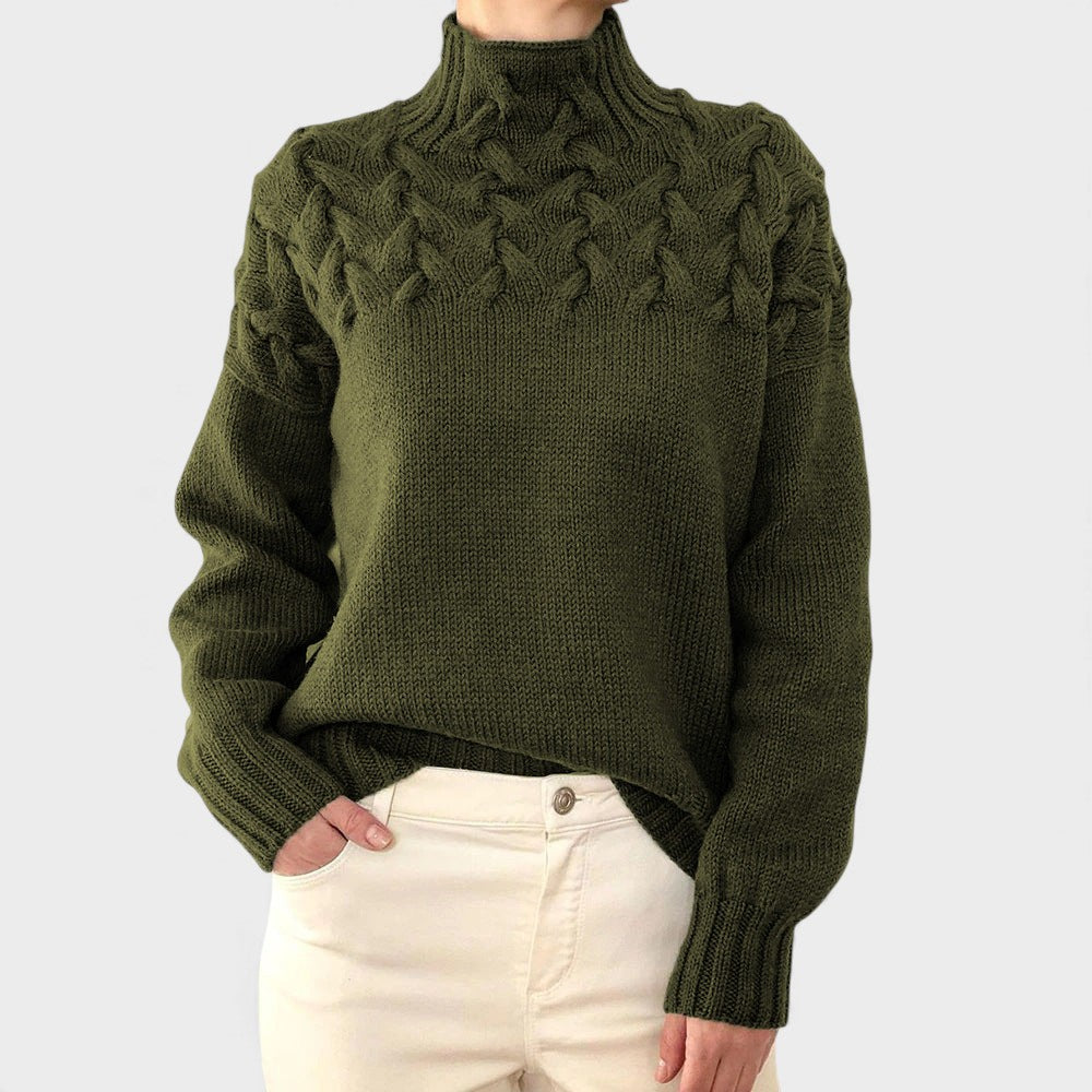 Ariana™ | Suéter de punto cálido con cuello alto