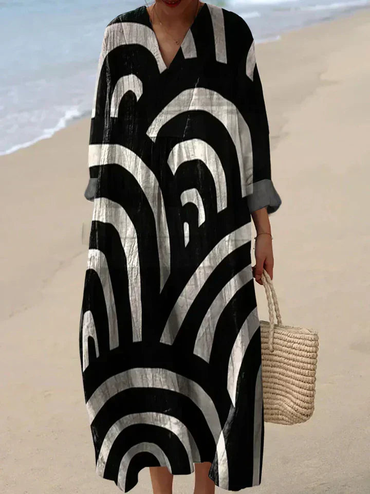 Valentina™ | Vestido boho maxi