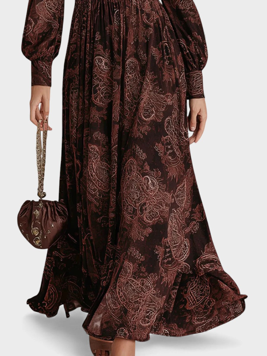Alejandra™ | Vestido Floral con Corte en la Cintura